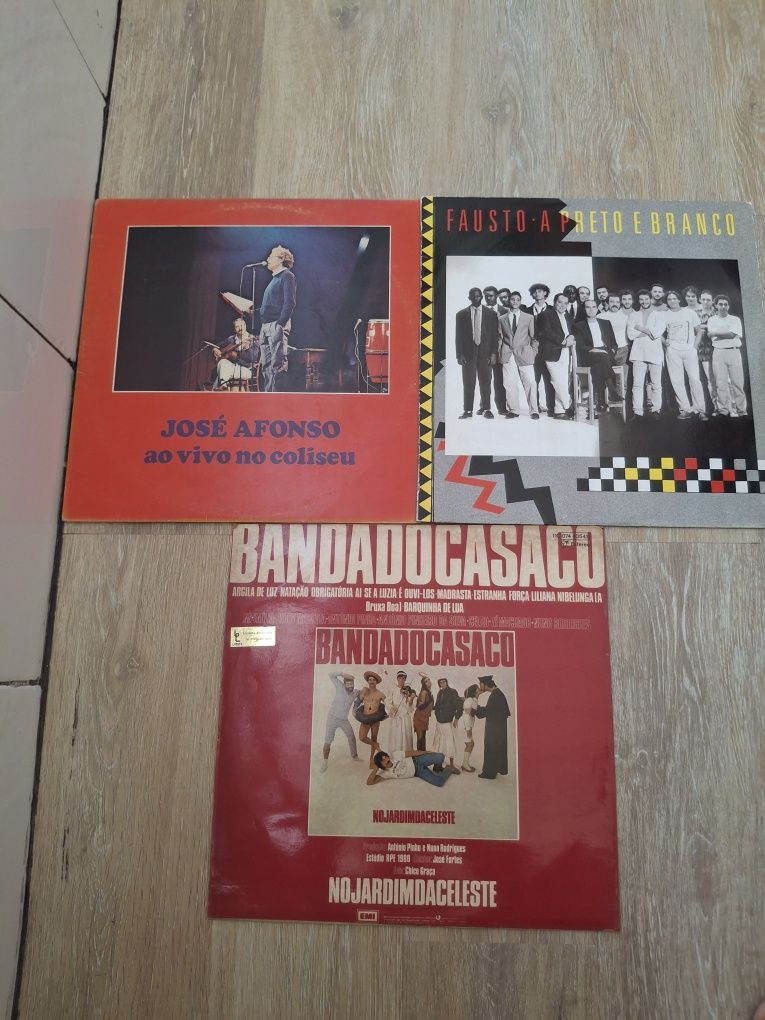 José Afonso- Fausto- Banda do Casaco-  Vinil LP.