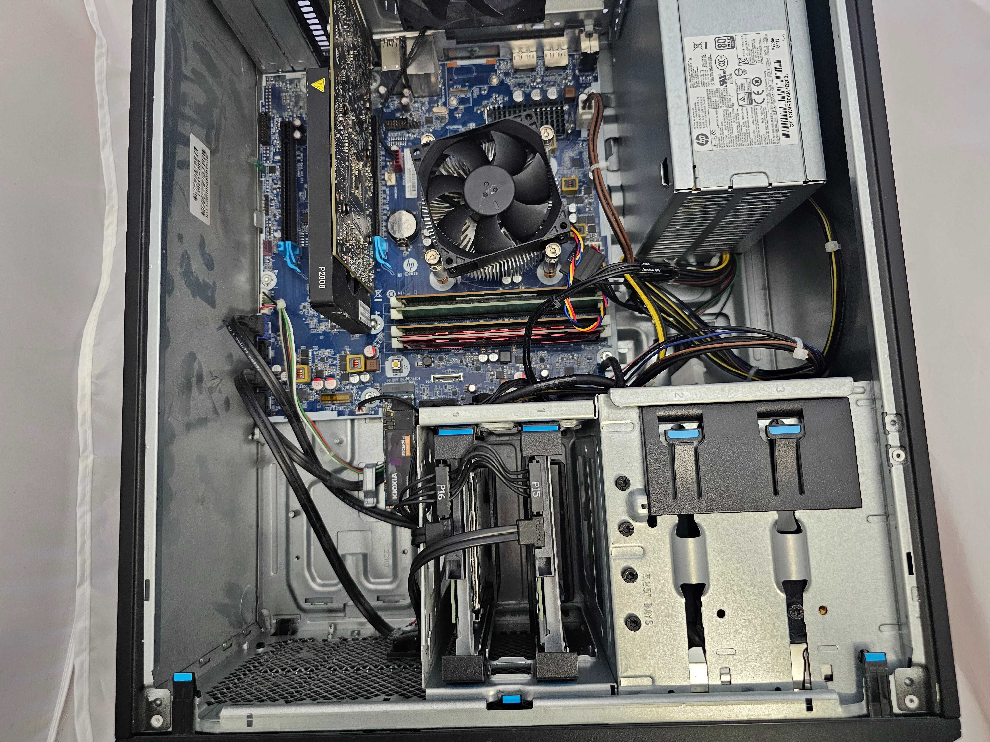 Komputer HP Z2 TOWR G4/i7-9700/32GB/1250 GB/Quadro P2000/Bioskomp