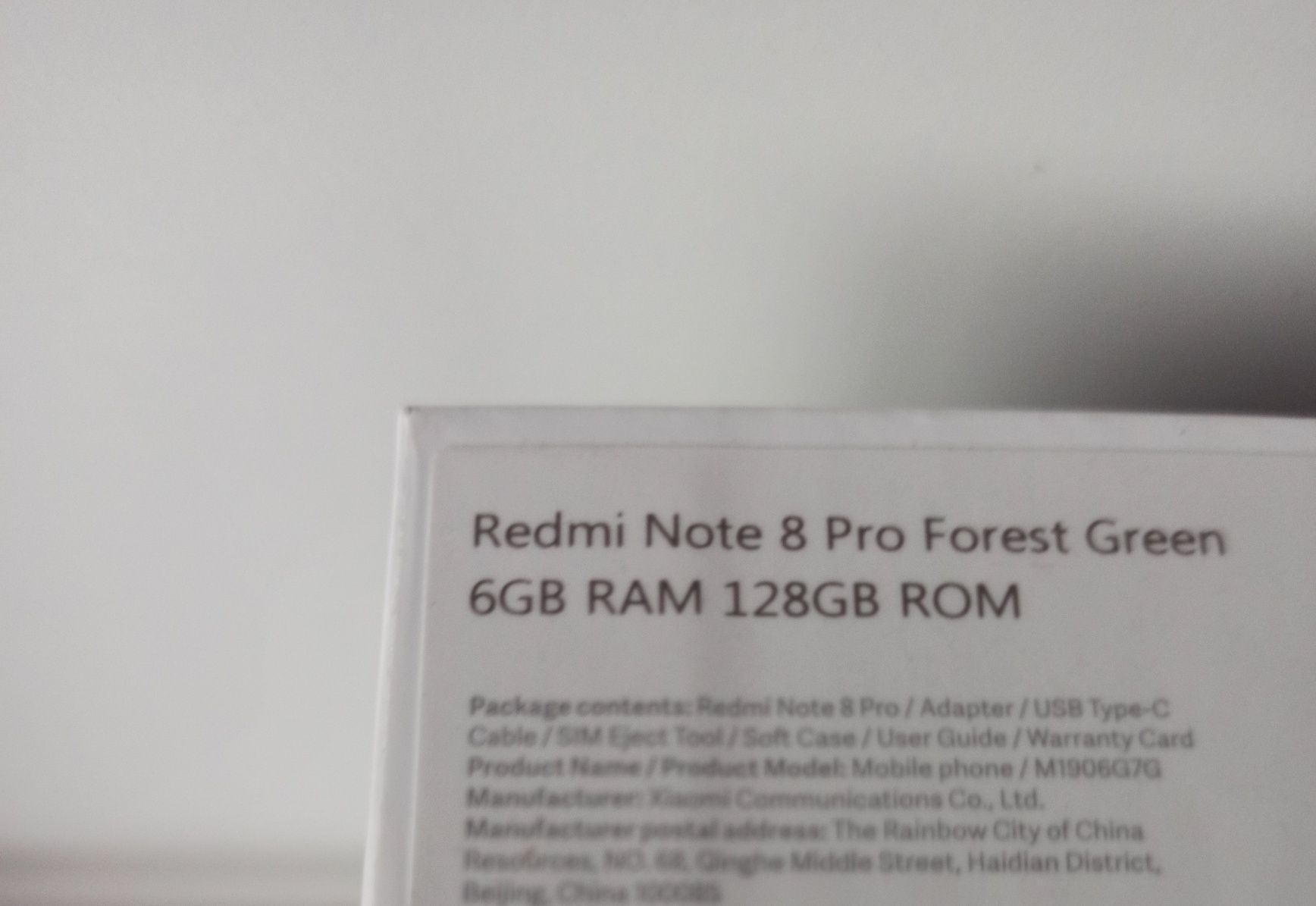 Xiaomi Redmi note 8 pro 6/128 gb