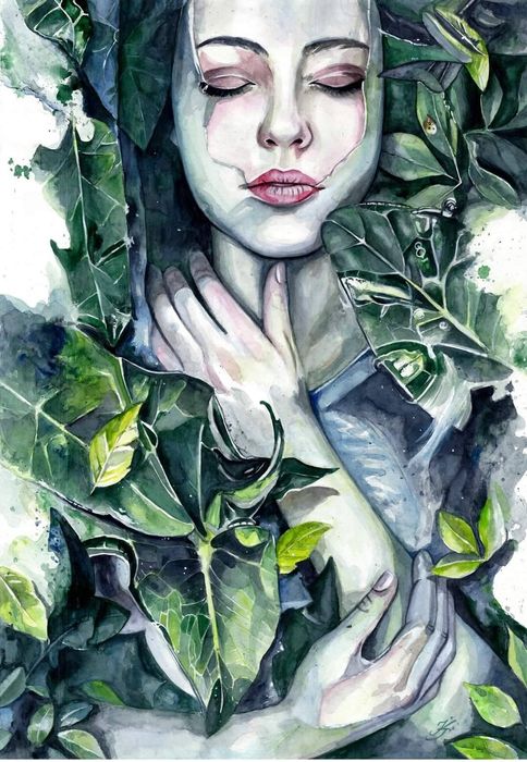 Портрет.Художник. Картина