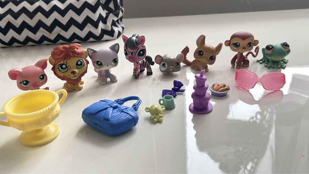 LPS littlest pet shop figurki pop unikat akcesoria zestaw