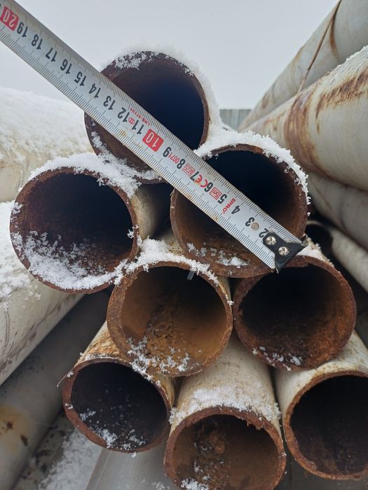 Rura rurka słup wygrodzenia dla bydła przegroda hala wiata konstrukcja