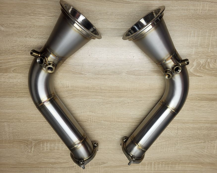 Даунпайп Lamborghini URUS 4.0 biturbo  Audi RSQ8 RS6 RS7 S8 4.0 Downpi