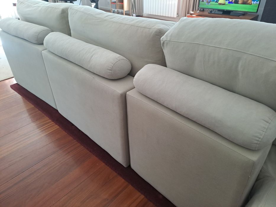 Sofá enorme modular de luxo