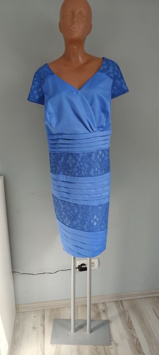 5XL 50 4XL 48 iwwi sukienka elegancka wizytowa wyjściowa koktajlowa ni