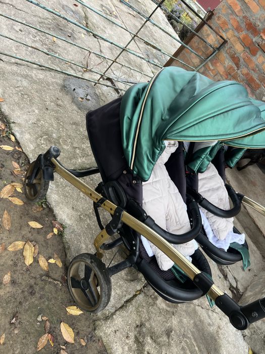 Коляска для двійні junama diamond 3в1