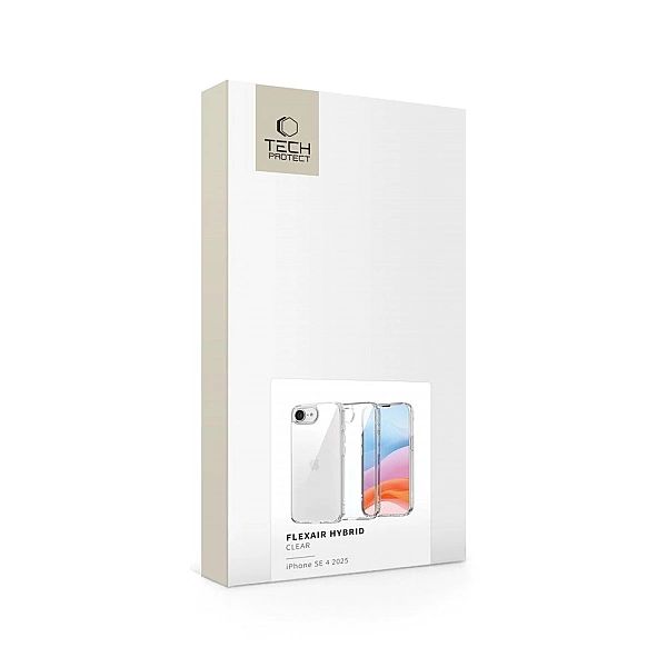 Tech-Protect Flexair Hybrid Iphone Se 4/2025 Clear