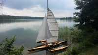Kajak Trimaran canoe łódz 5m