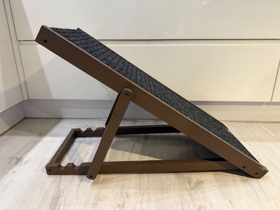 Rampa drewniana dla psa zwierząt