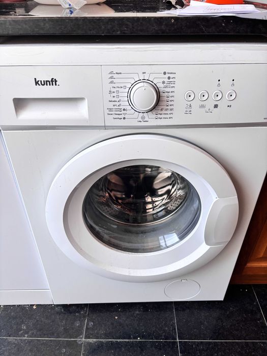 Máquina de Lavar Roupa KUNFT KWM5315 (6 kg - 1000 rpm - Branco)