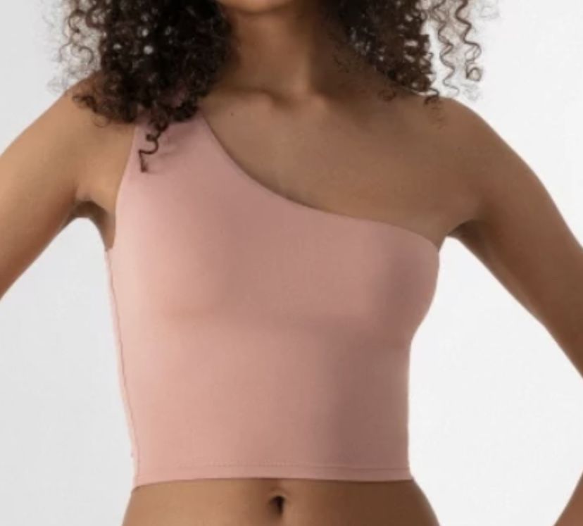 Crop Top na jedno ramię damski z kolekcji 4f rozm L. + gratisy