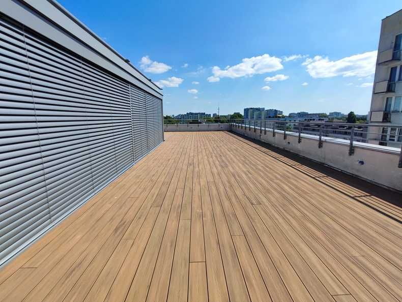 Deska Tarasowa kompozytowa Gardin Natur Piaskowy Teak Transport 3/4/5m