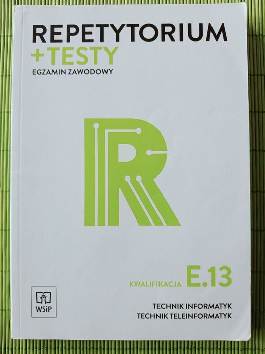 Pytel, Kwalifikacja E.13. Repetytorium + testy. Egzamin zawodowy