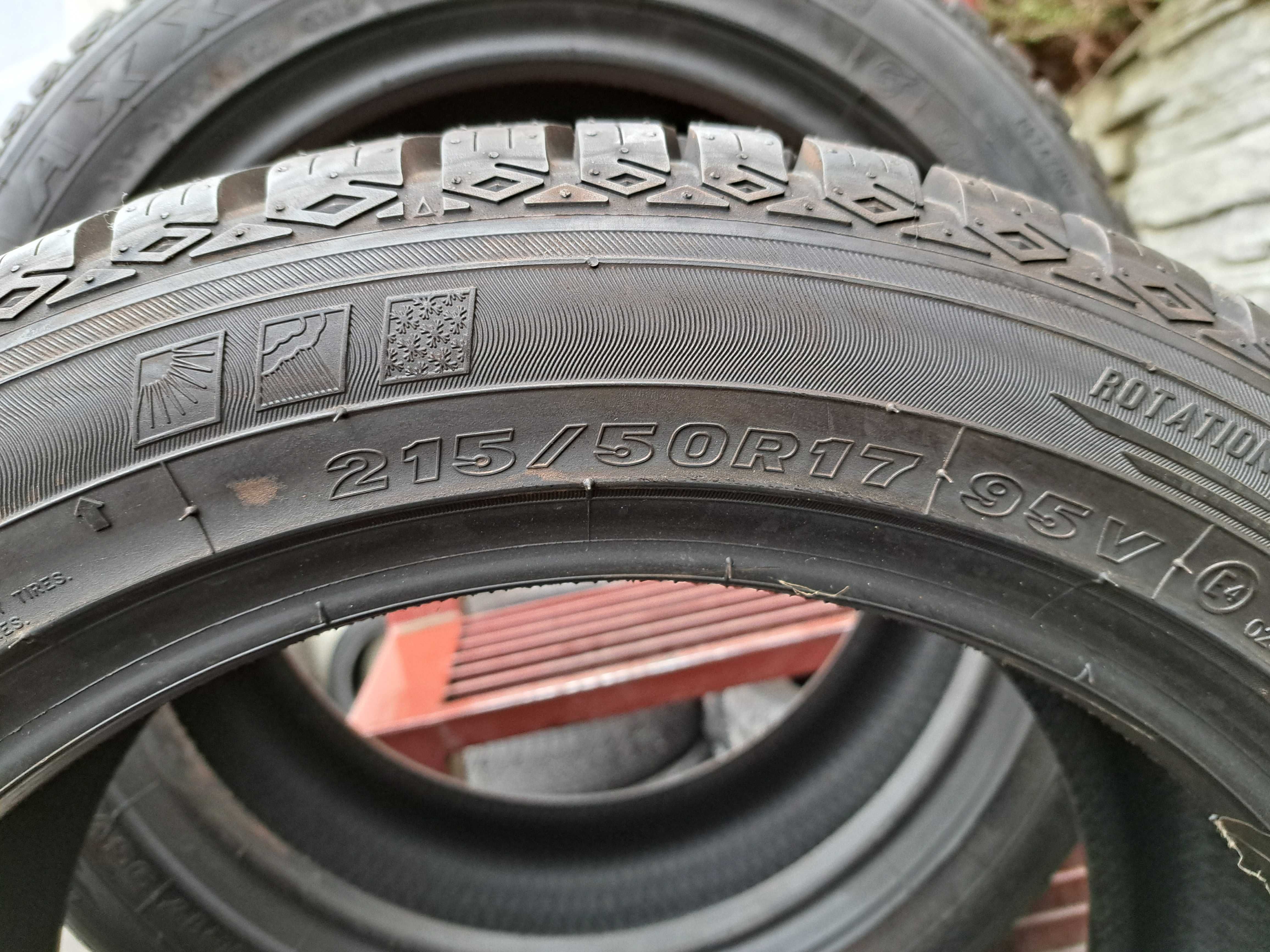 4 Opony NOWE wielosezonowe 215/50 R17 MAXXIS Montaż Gratis!