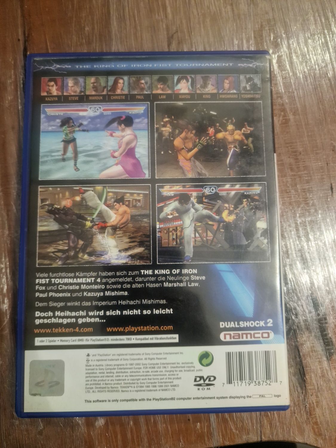 Gra ps2  tekken 4