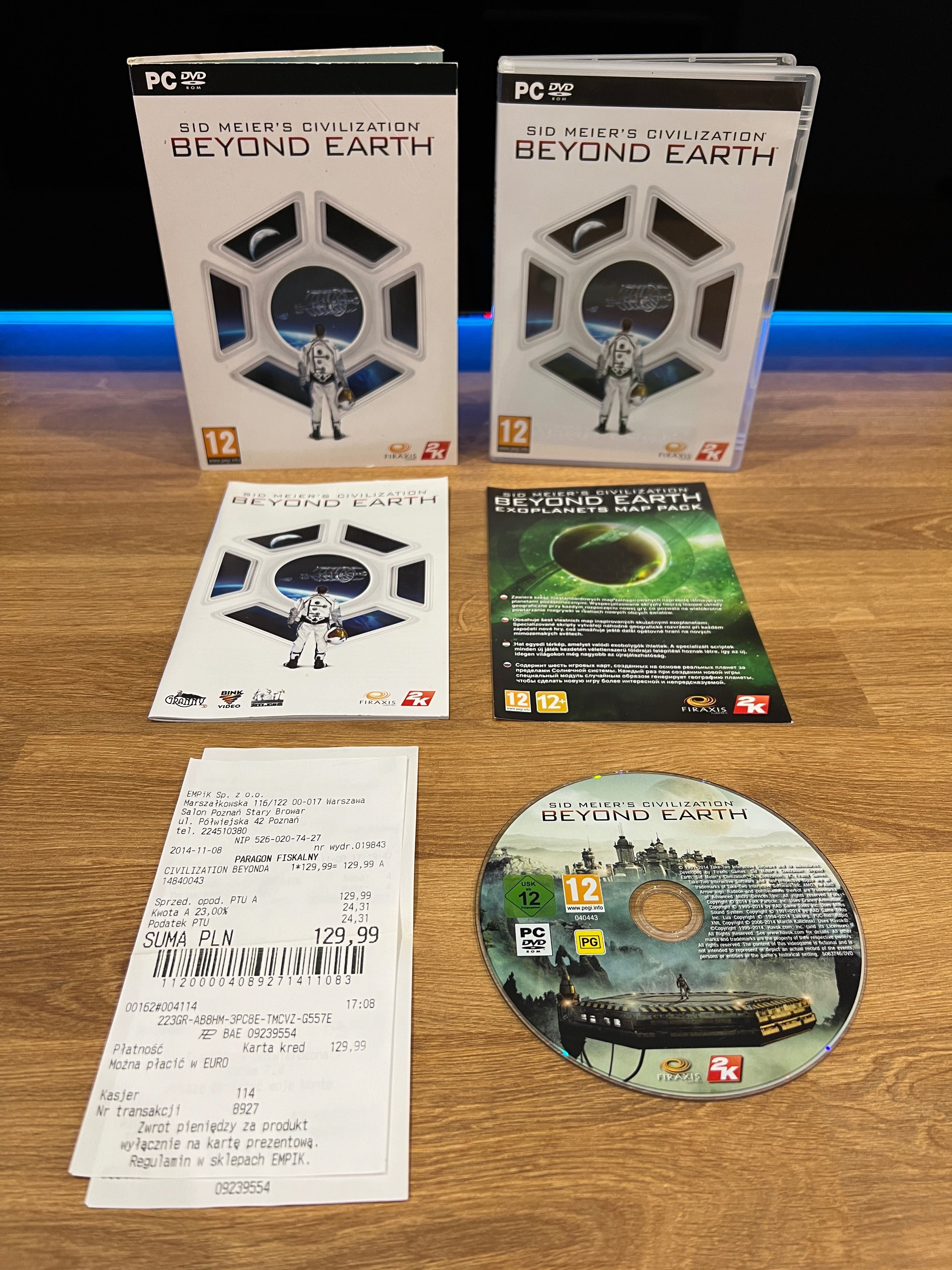 Civilization Beyond Earth (PC PL 2014) kompletne premierowe wydanie