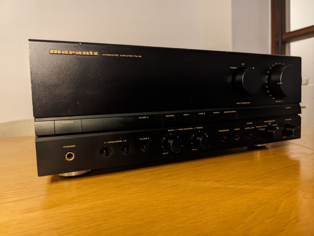 Amplificador Marantz Pm80 Classe A Made in Japan