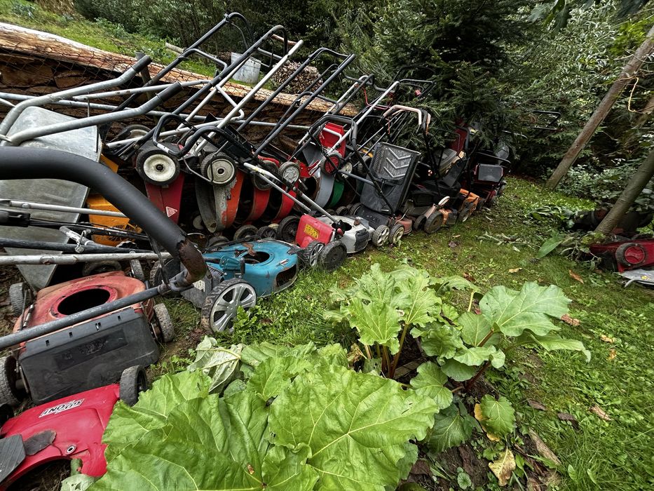 Podbudowy, napędy, ośki, kółka do kosiarki