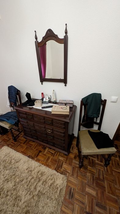 Mobília de quarto completa com colchão