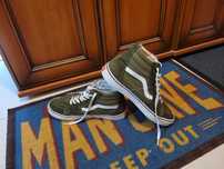 Buty Vans zielone wysokie