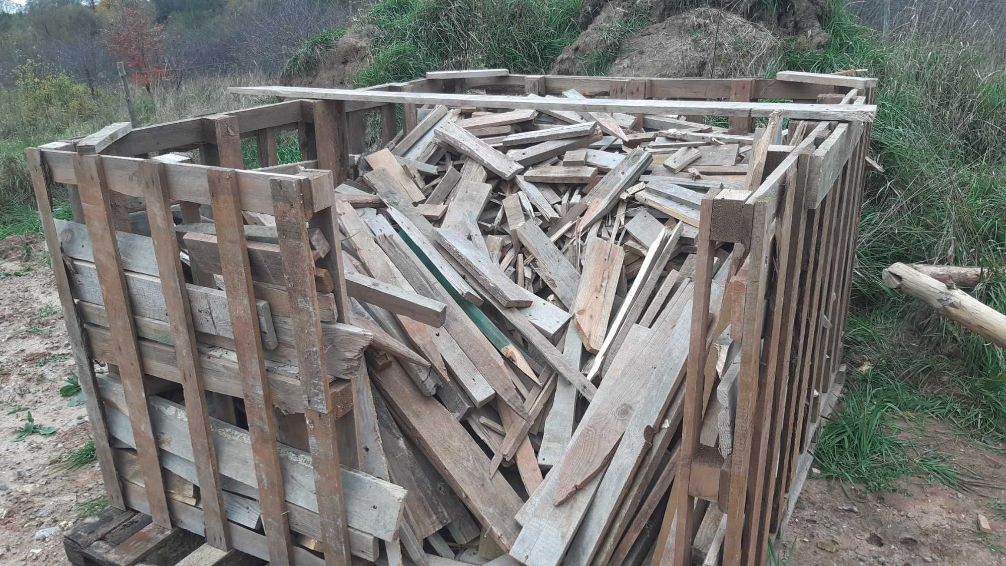 Drewno opałowe - zrzynki po budowie