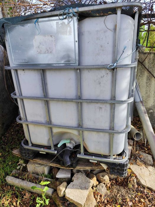 Depósito de plástico de 1000 L
