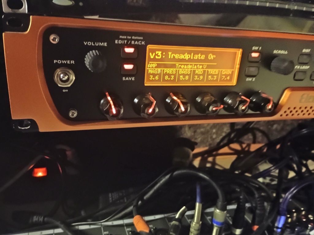 Eleven Rack procesor gitarowy, mesa, marshall