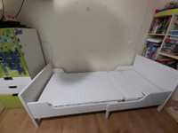 Łóżko Ikea Sundvik 92 x 207 cm biały