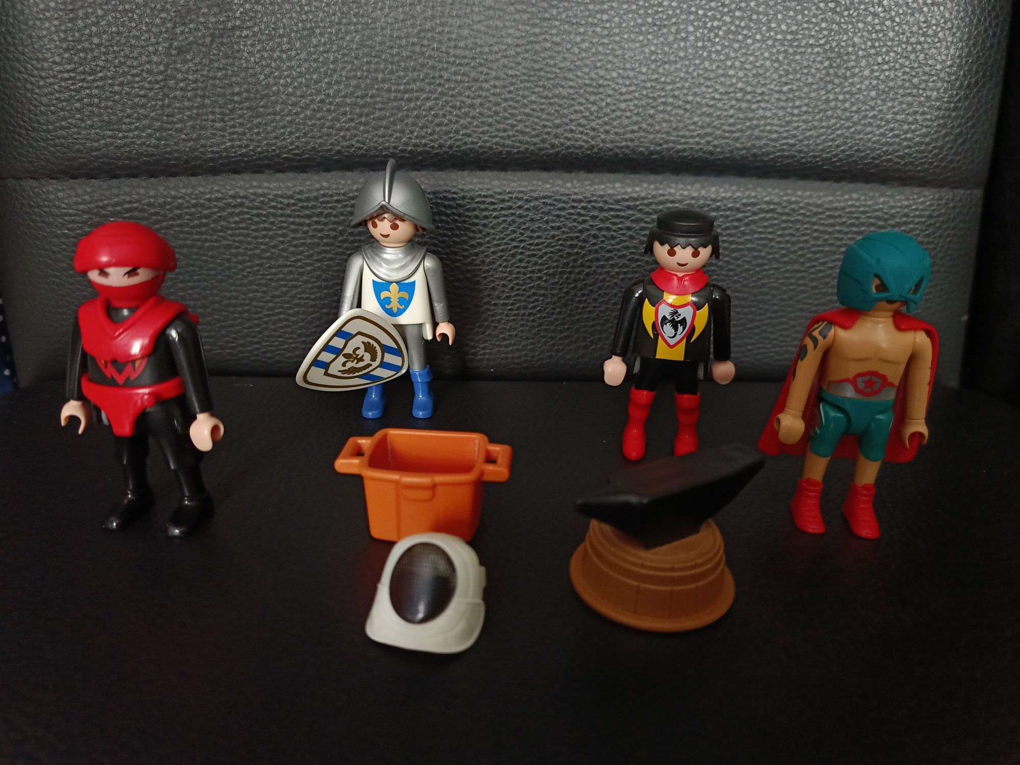 Figurki, ludziki jak Playmobile, rycerz, ninja