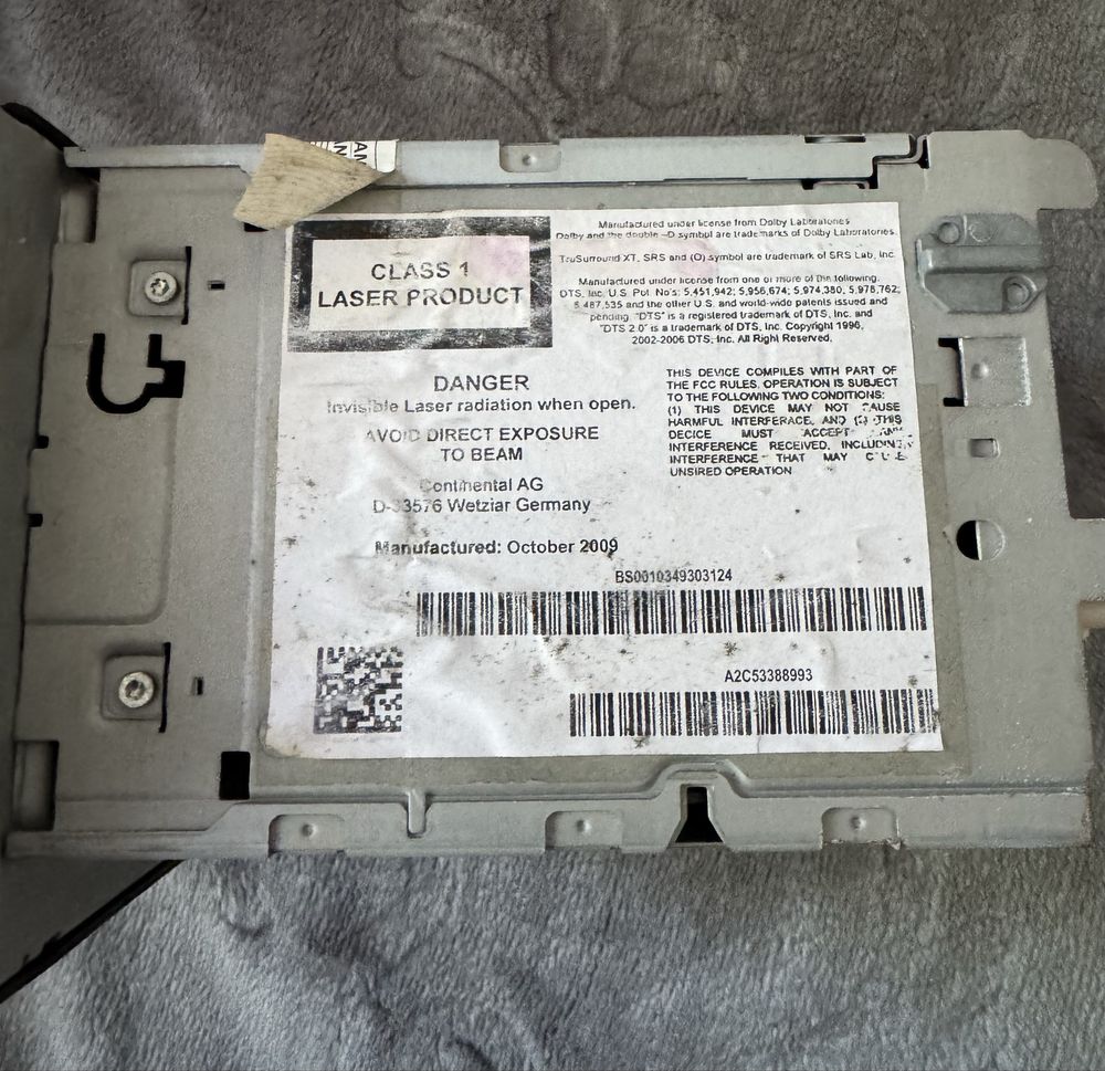 Radio VW Eos 2011 rok