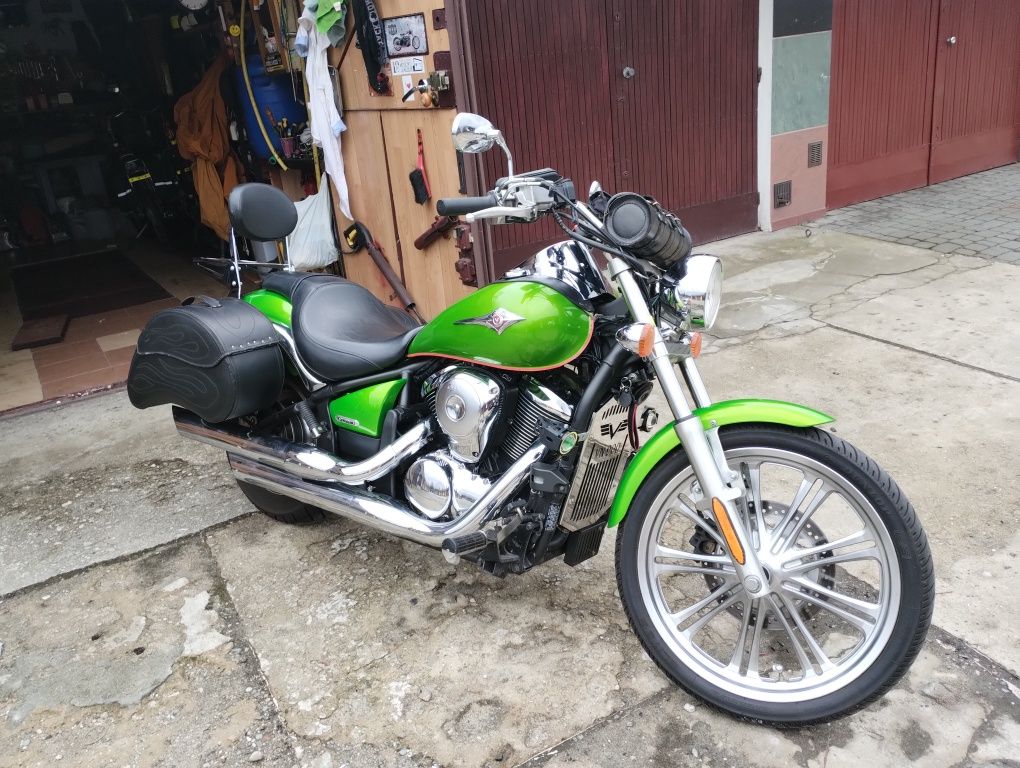 Kawasaki Vulkan vn 900 Lime Green Edition