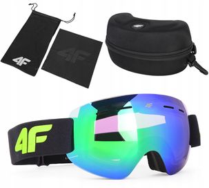 4f Juniorskie Gogle Narciarskie Snowboardowe Lustrzanki S2