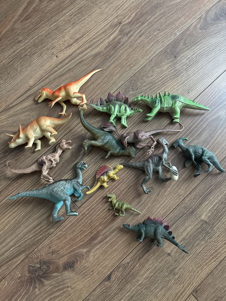Zestaw dinozaurów