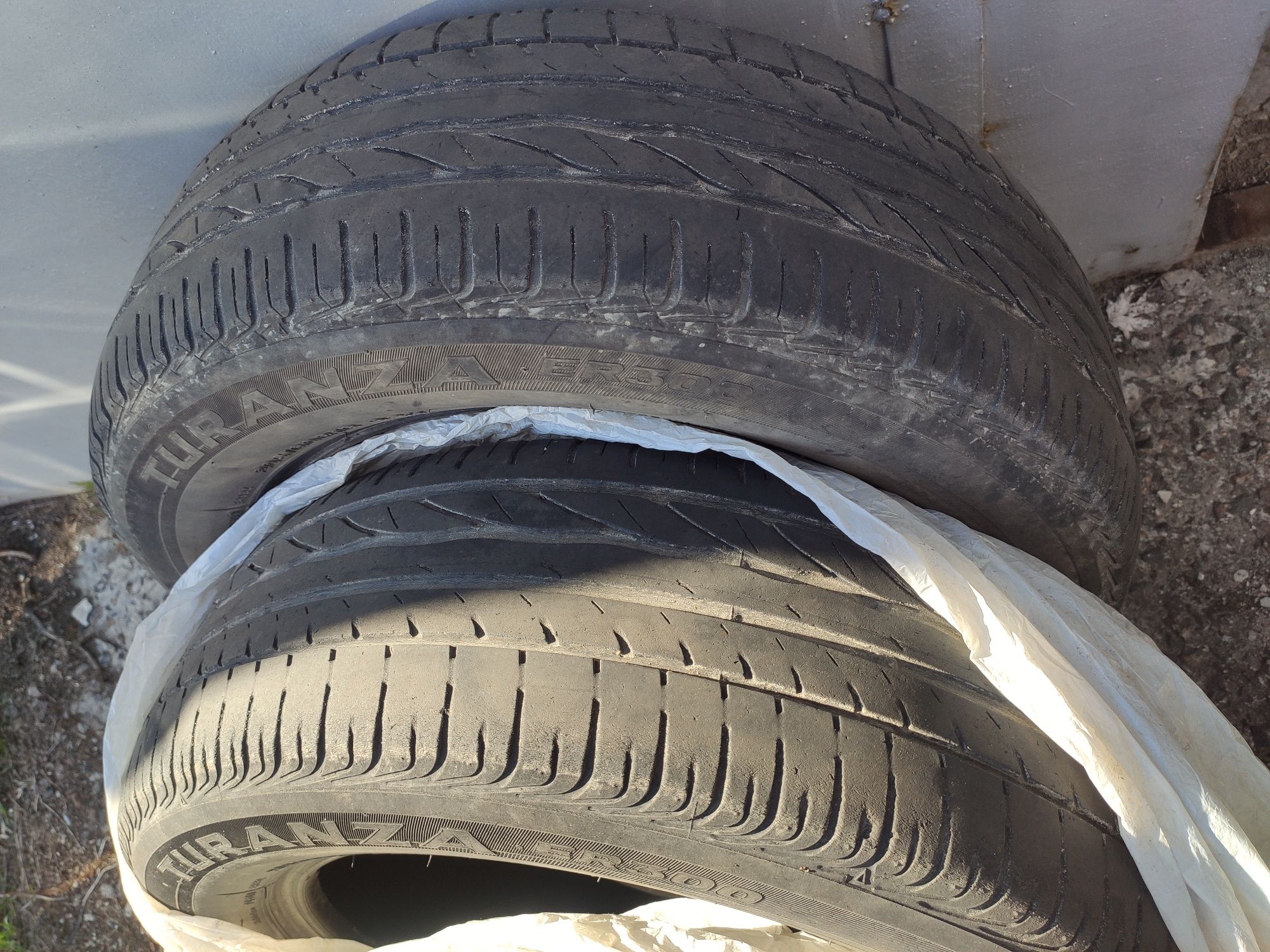 Комплект Bridgestone turanza er300 205 60 r16 2009 р.в.