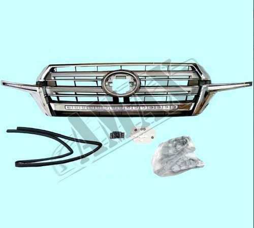 Решетка радиатора LED-DRL Toyota Land Cruiser 200 (2015-2019)