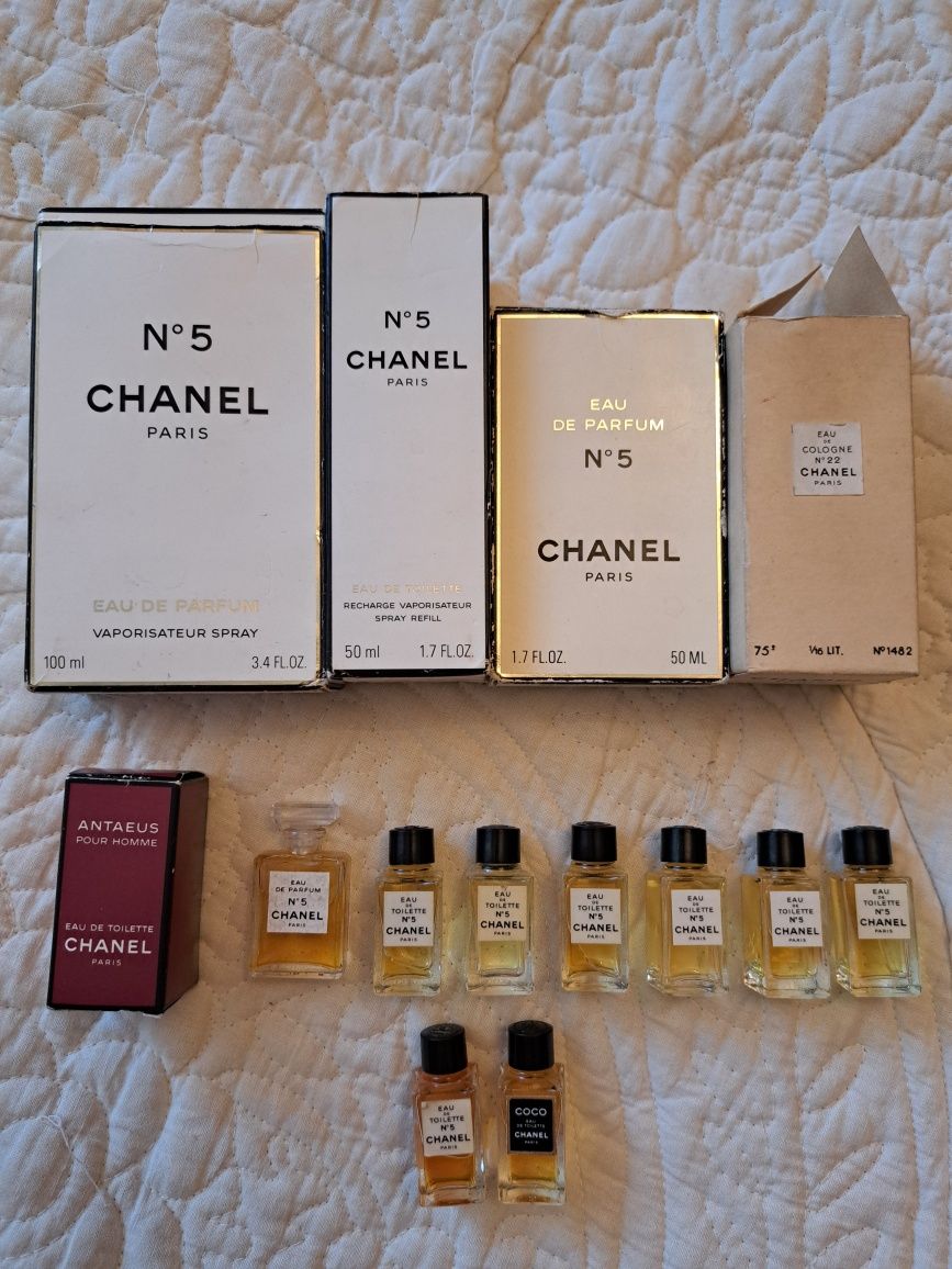 Chanel eau de parfum box