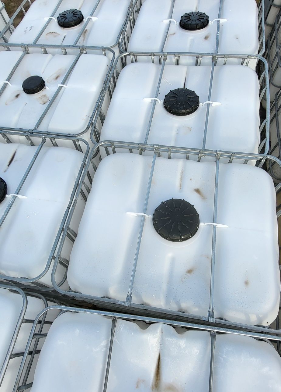 Mauzer zbiornik 1000l biale czyste Fv