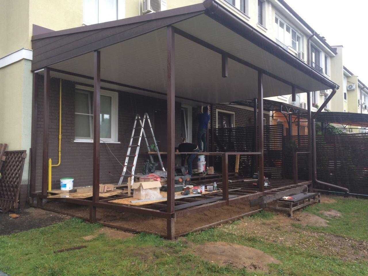 Виготовлення альтанок, терас, балконів. Зварювання металоконструкцій