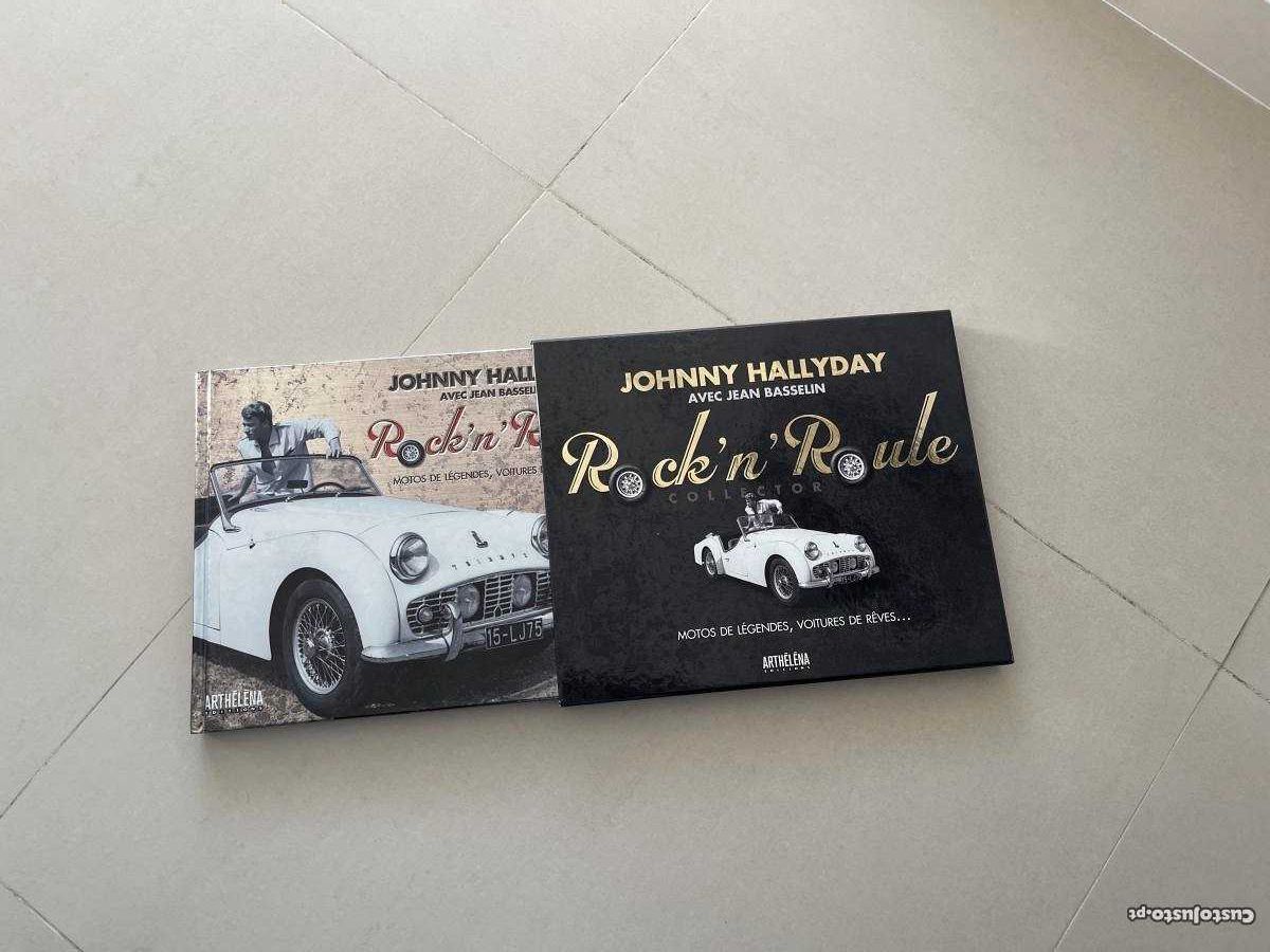 Livro Collector Johnny Hallyday "ROCK'N ROULE"