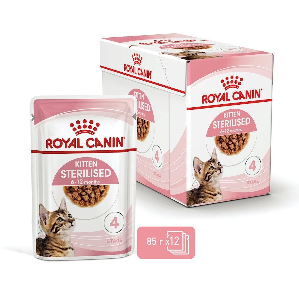Вологий корм Royal Canin Kitten Sterilised