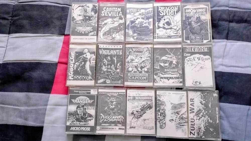 Lote 50 Jogos ZX Spectrum Sinclair 48K 128K