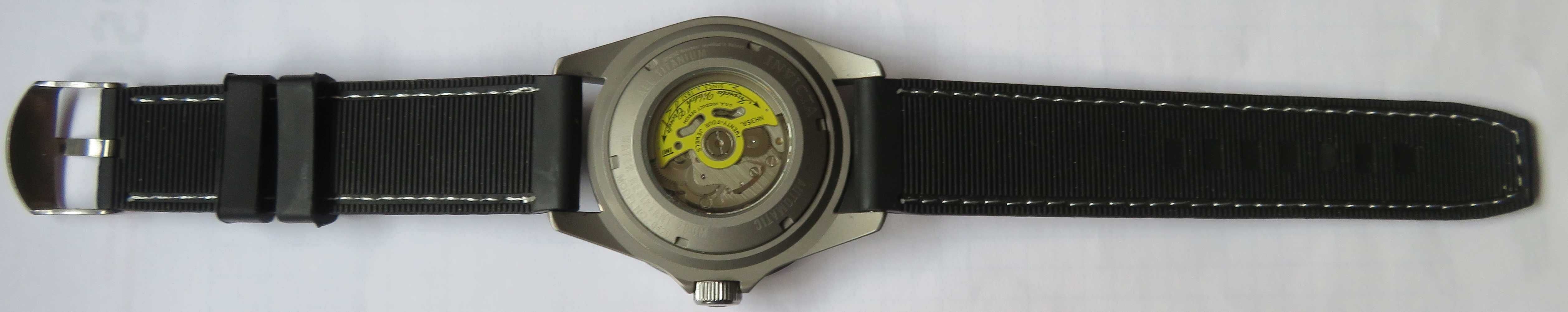 zegarek diver Invicta   tytanowa