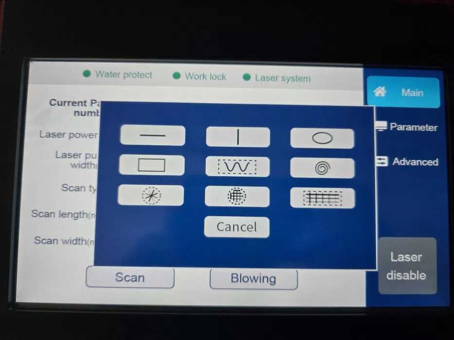 Laser Czyszczący FANUCI 100W MOPA - usuwanie rdzy, graffiti itp.