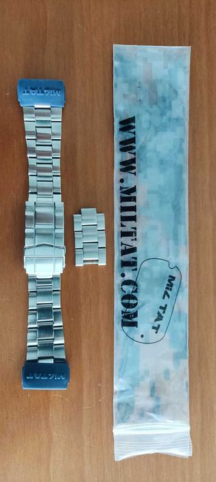 Strapcode Miltat Super-O Boyer de 22 mm para Seiko SKX