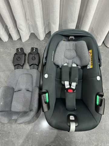 Maxi Cosi Pebble 360 + Carrinho Maxi Cosi Street Essential Graphite