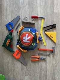 Помогатор з набором будівельних інструментів дитячих строительные