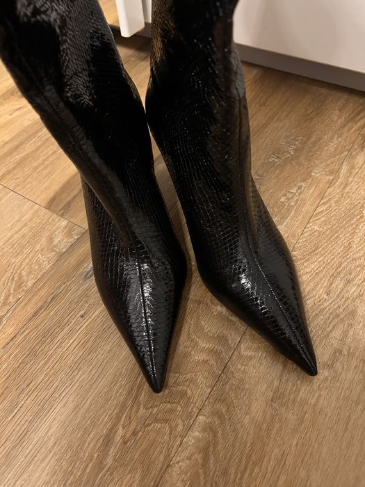 Лакові сапоги Mango