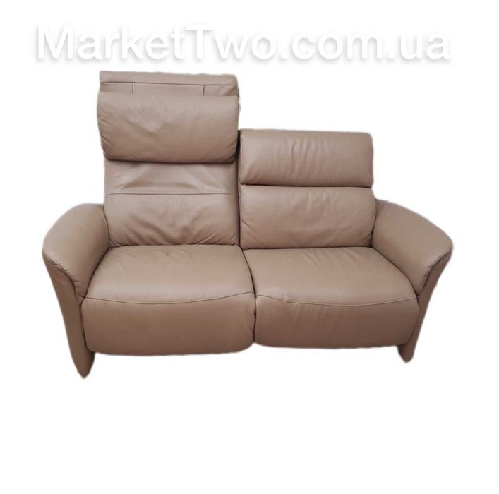 Кожаный диван-реклайнер, электро  Himolla б/у (210503).