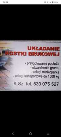 Usługi brukarskie