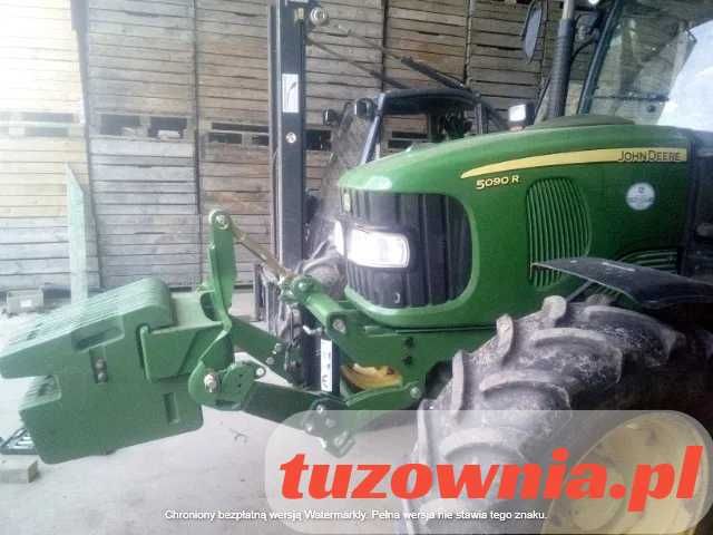 TUZ przedni JOHN DEERE- MOCNY 3T, c.brutto, f.Vat 23%